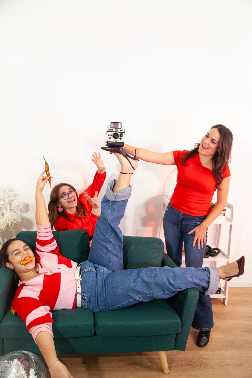 Elisa, Laura et Eunice